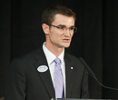 Nate Spriggs, 2012-2013 student body president.