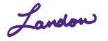 Katy's signature