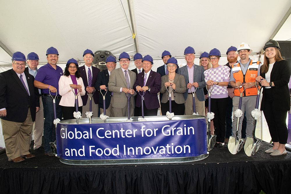 global center for grain and food innovation groundbreaking