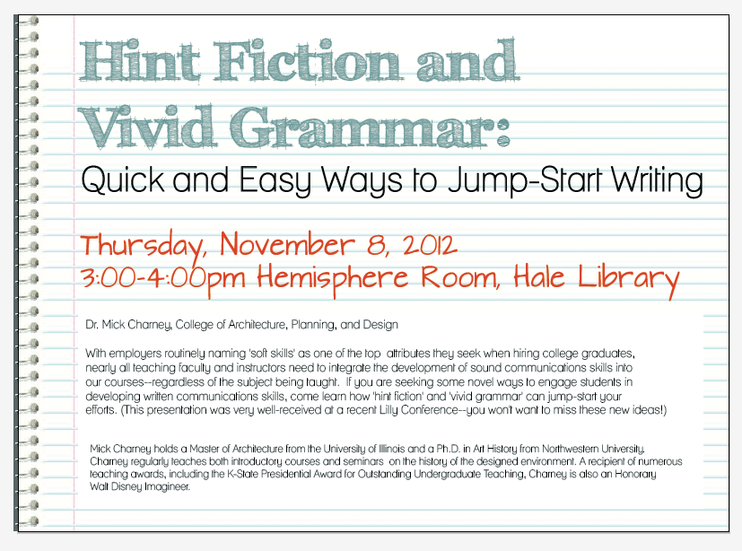 Hint Fiction promo