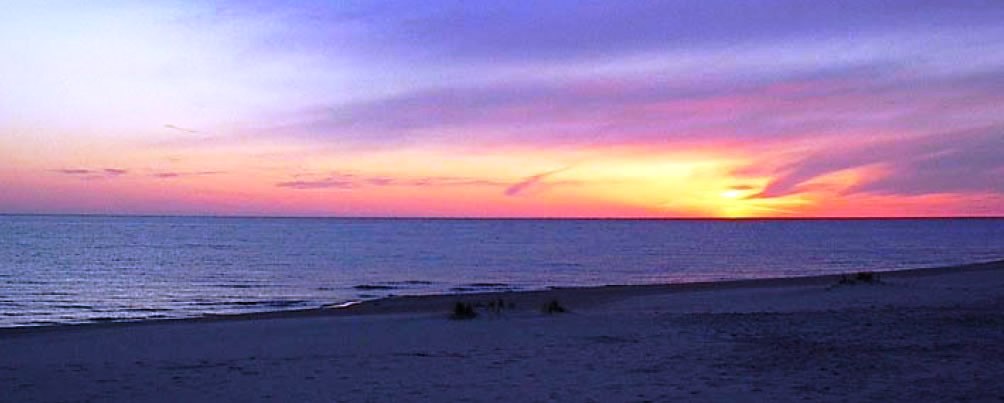 Lake Michigan beach