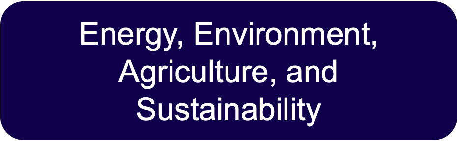 Energy, Environment, Agriculture, and Sustainability