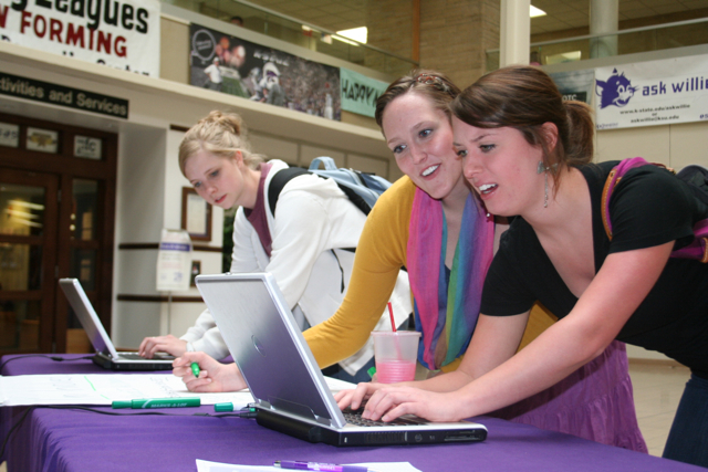 Students participate in this year's yOUR Campaign