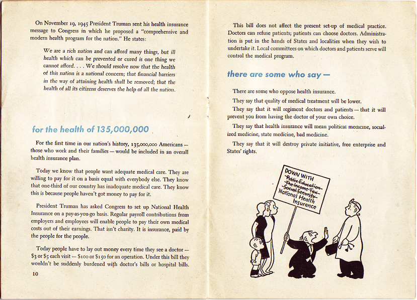 For the People's Health, pages 10-11
