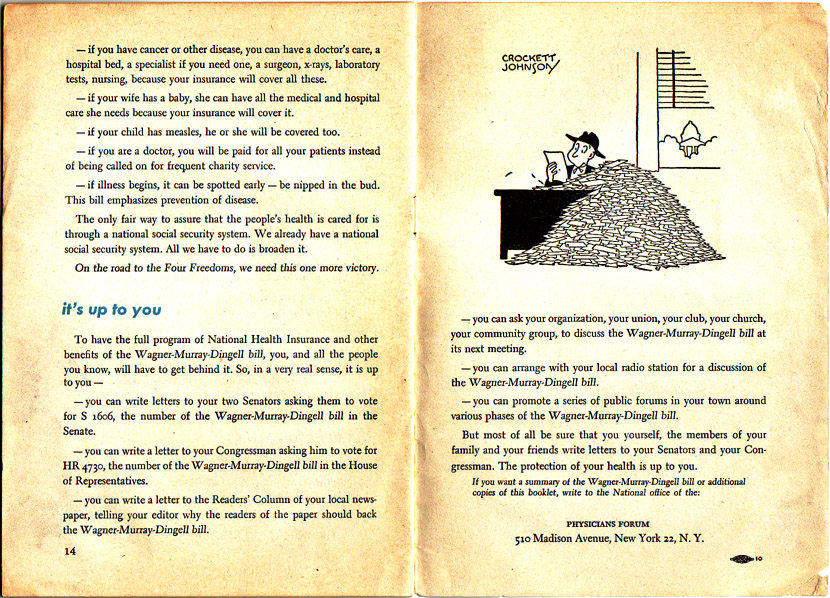 For the People's Health, pages 14-15