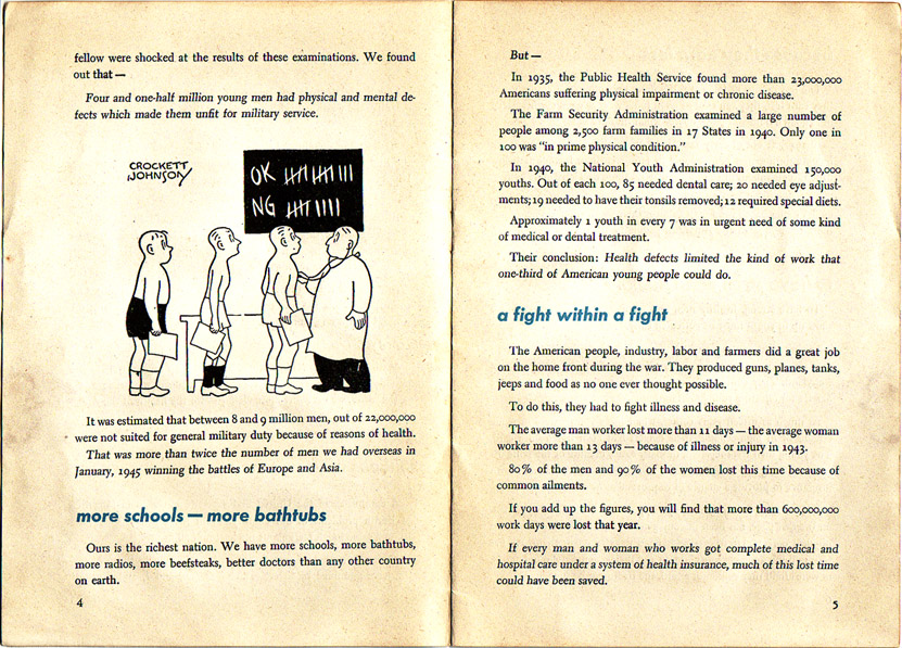 For the People's Health, pages 4-5
