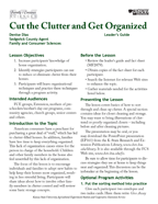 cut the clutter leaders guide