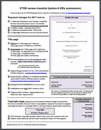 Electronic thesis and dissertation publication form umd