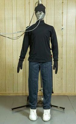 manikin with light clothes