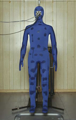 sweating manikin