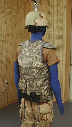 manikin with personal cooling system