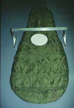 sleeping bag loft test