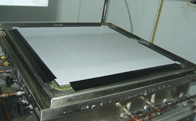 water layer is covered by ptfe barrier