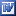 link and icon representing that the associated file is an MS Word document.