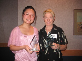 Award to Jinzi Chen and to Dr. Susan Allen
