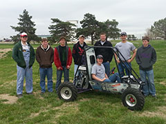 Baja SAE team