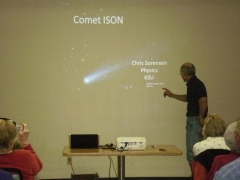 Sorensen Presents Comet "Ison" Talk