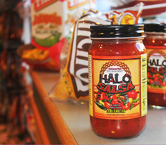 The salsa presentation