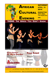 African Cultural Evening