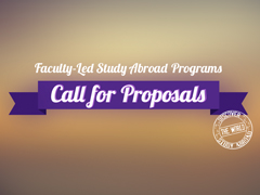 call for proposals