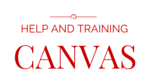 Canvas Help & Training