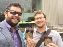 Jacob Alsdurf, left and Matthew Galliart, right.