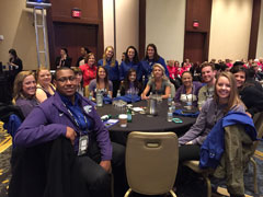 Student interns at AIPAC