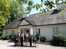 K-Staters visit Chopin's birthplace in Zelazowa Wola, Poland