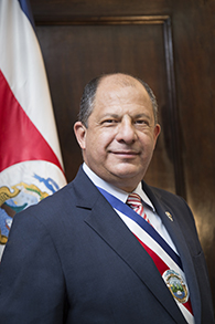 Costa Rica President Luis Guillermo Solís