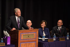 he Kansas Board of Regents announced the appointment of Richard B. Myers as the 14th president of Kansas State University on Nov. 15.