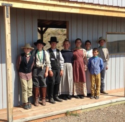 4-H Western Heritage Nationals participants