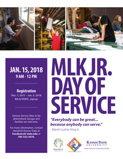 MLK Day of Service Flyer