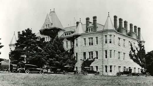 Denison Hall in 1923. 