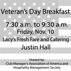 veteran's day breakfast