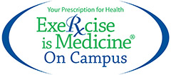Exercise is Medicine on Campus logo.