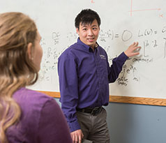 James Chen, Kansas State University assistant professor and Keystone Research Faculty Scholar in mechanical and nuclear engineering