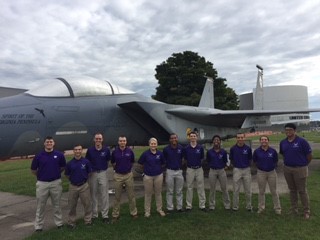 Students at the National Museum of the U.S. Air Force