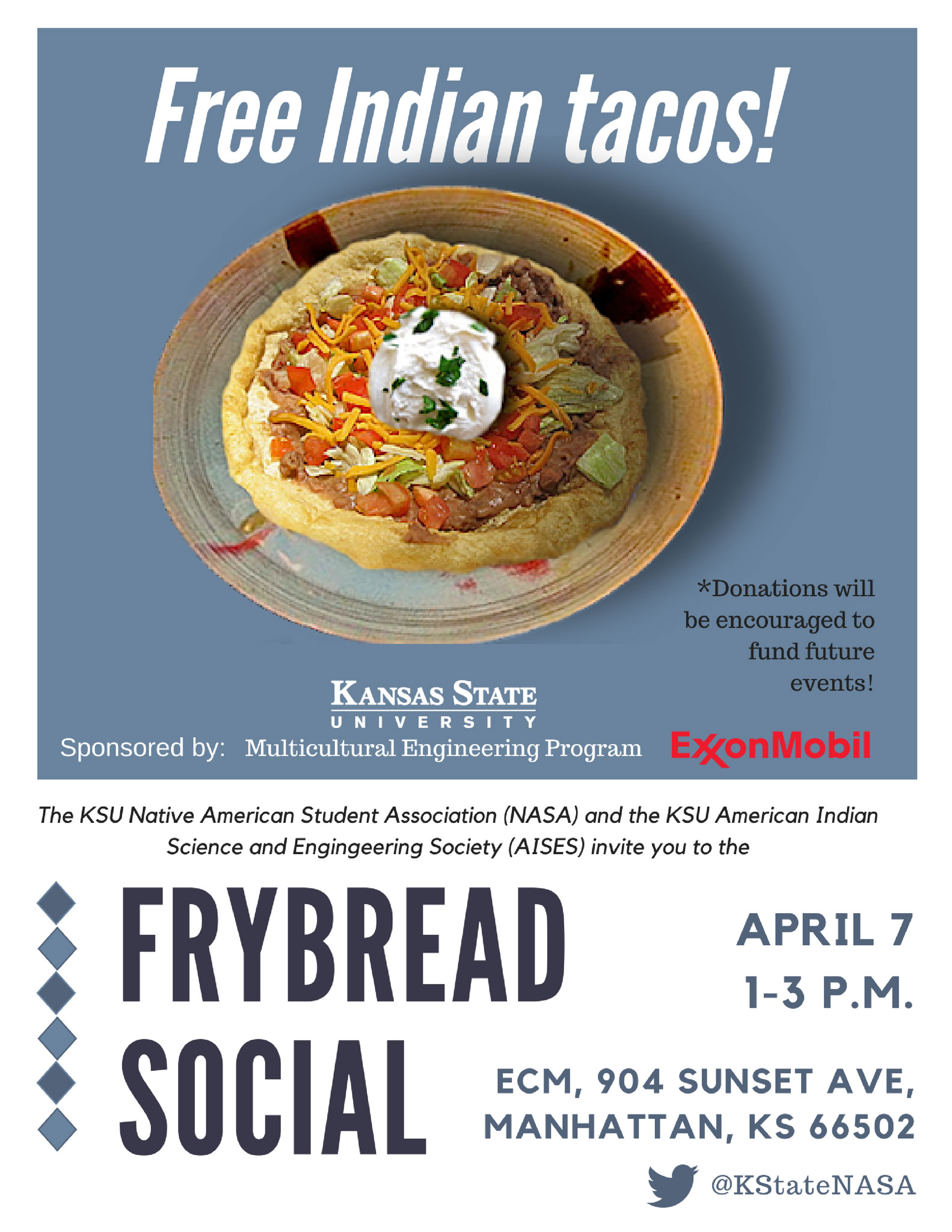 Frybread Social Flyer