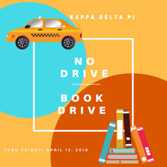 Kappa Delta Pi Book Drive