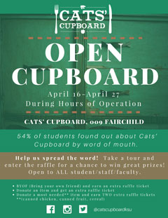 Open Cupboard Flier