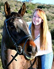 Kate Rigby, a veterinary student at Kansas State University, is now a two-time recipient of a special scholarship for students who want to focus on equine health care.