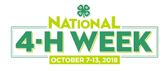 National 4-H Week logo