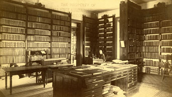 Library in Anderson Hall