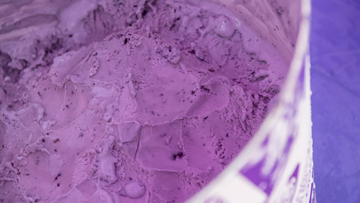 Purple Pride ice cream