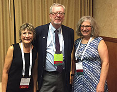 Linda Duke, David Procter and Bonnie Lynn-Sherow