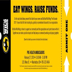 PHA Buffalo Wild Wings Flyer 