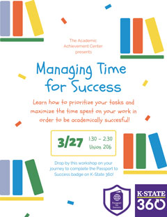 Time Management Flyer