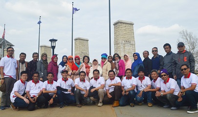 Visitors from Universitas Tanjungpura, Indonesia