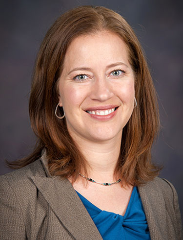 Jennifer Anthony, interim department head, chemical engineering