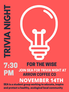 Trivia Night information 